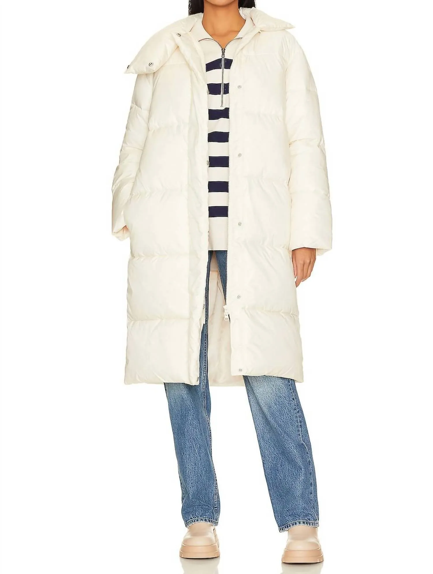 Marlon Pufferjacke in Elfenbein