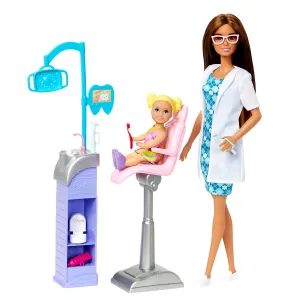 Mattel Toys Barbie Karriere Zahnärztin Puppe und Spielset