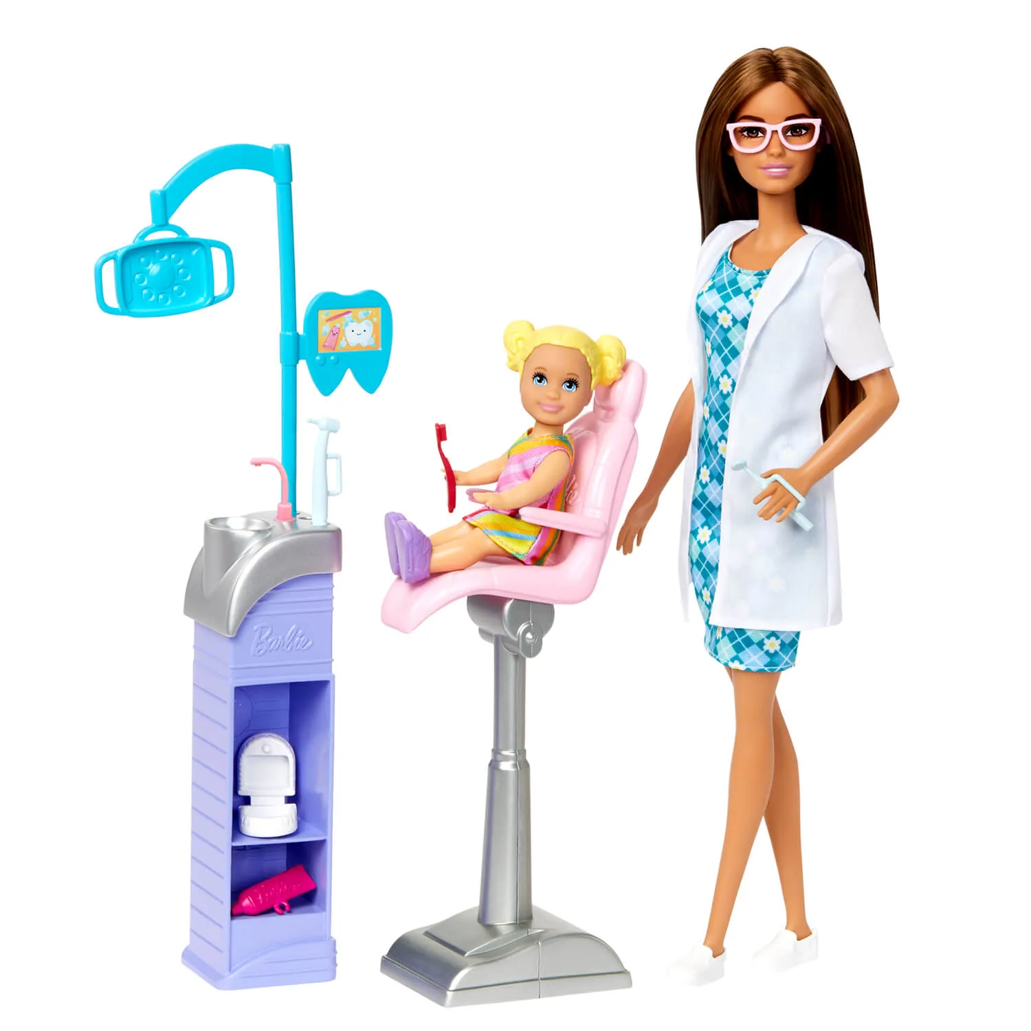 Mattel Toys Barbie Karriere Zahnärztin Puppe und Spielset