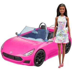 Mattel Toys Barbie Cabrio mit Puppe (Brünette)