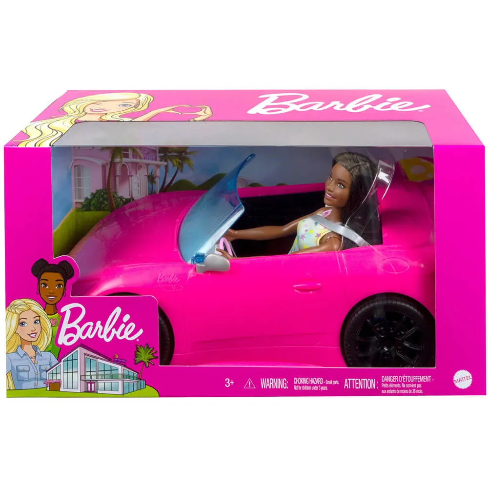 Mattel Toys Barbie Cabrio mit Puppe (Brünette)