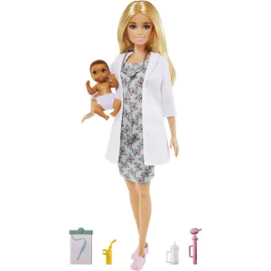 Mattel Toys Barbie Ärztin Puppen-Set mit Zubehör