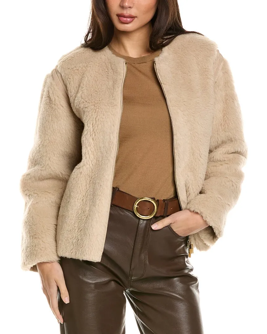 Max Mara Panno Alpaca, Woll- & Seiden-Mantel