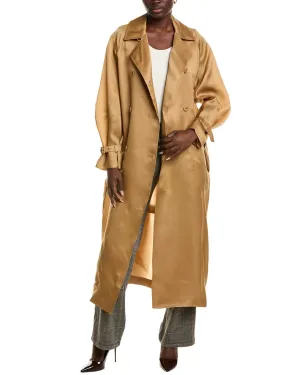 Max Mara Sacco Seidenmantel