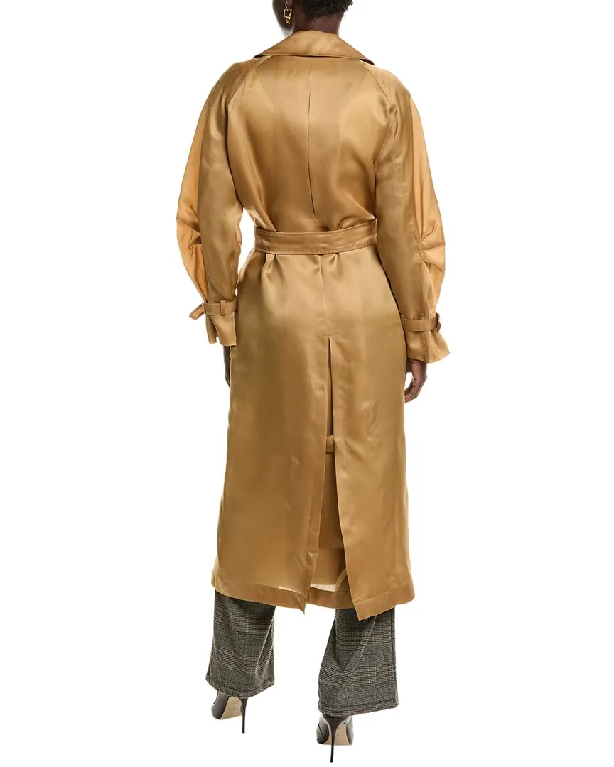 Max Mara Sacco Seidenmantel