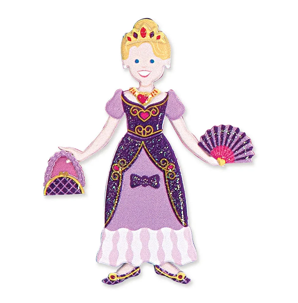 Melissa & Doug - Aufkleber-Set mit Reliefeffekt - Prinzessin