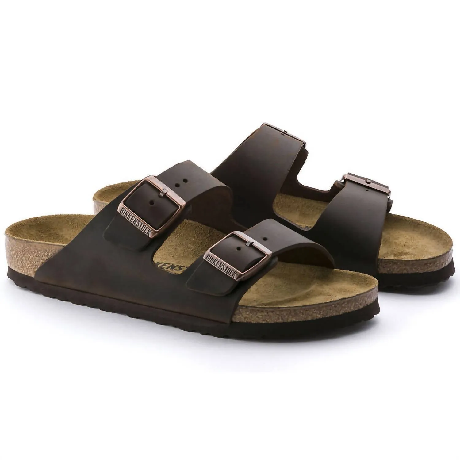 Herren Arizona Sandalen aus geöltem Leder in Habana