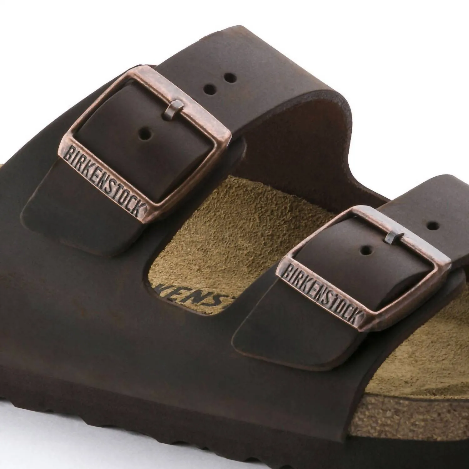 Herren Arizona Sandalen aus geöltem Leder in Habana