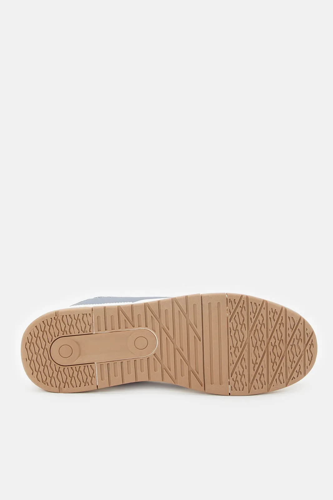 Herren Skate Schuhe in Beige mit Color Block Design