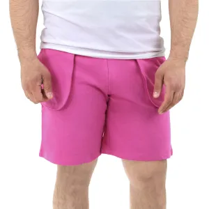 Herren Baumwollshorts mit 2 Taschen, Fuchsia