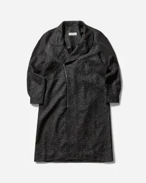 Herren Babraham Zip Mantel Aschgrau / Perlzobel