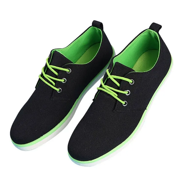 Herren Flats im Koreanischen Stil Atmungsaktive Schuhe