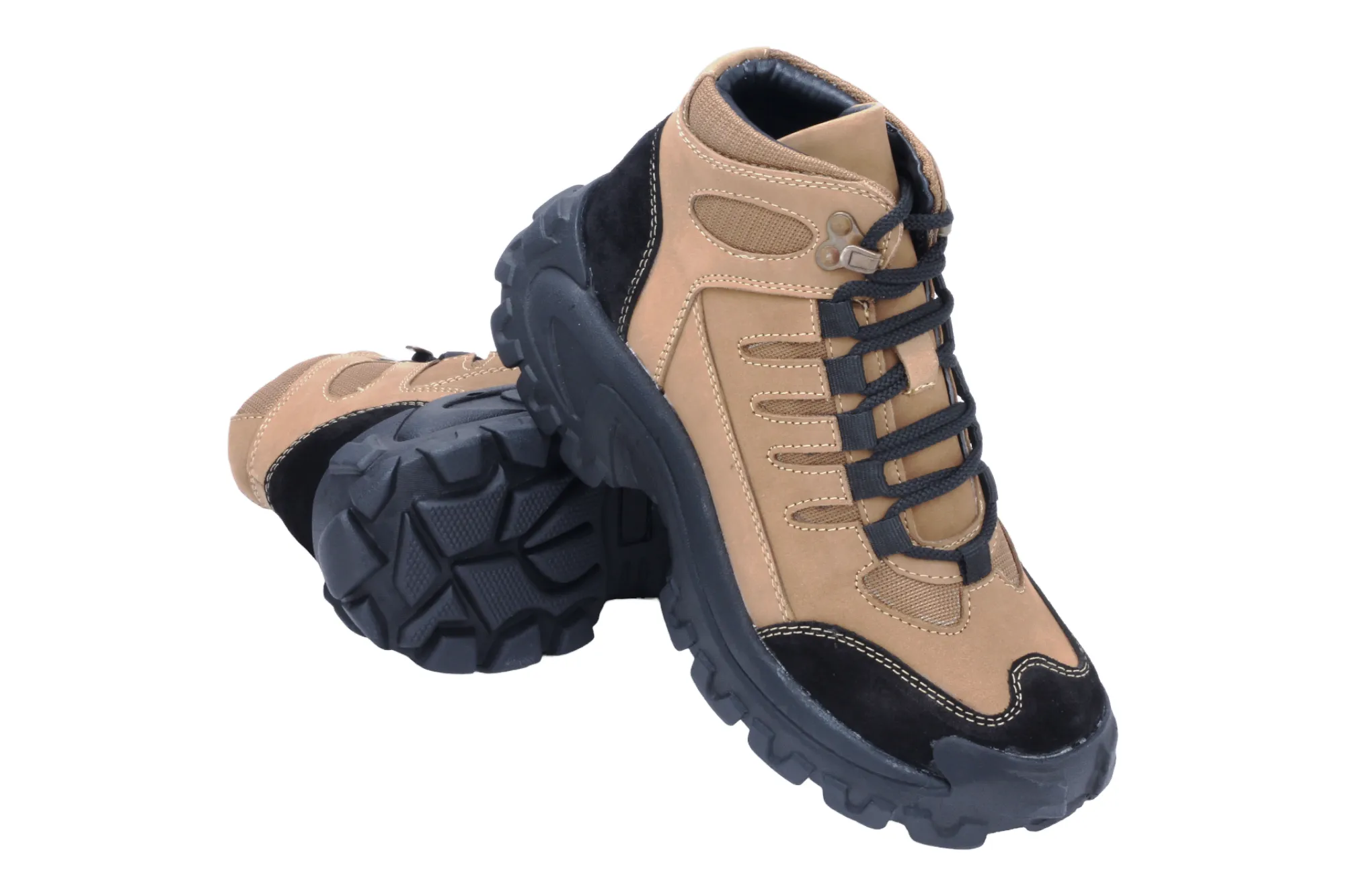 Herren High Ankle Leder Freizeitschuhe 95946