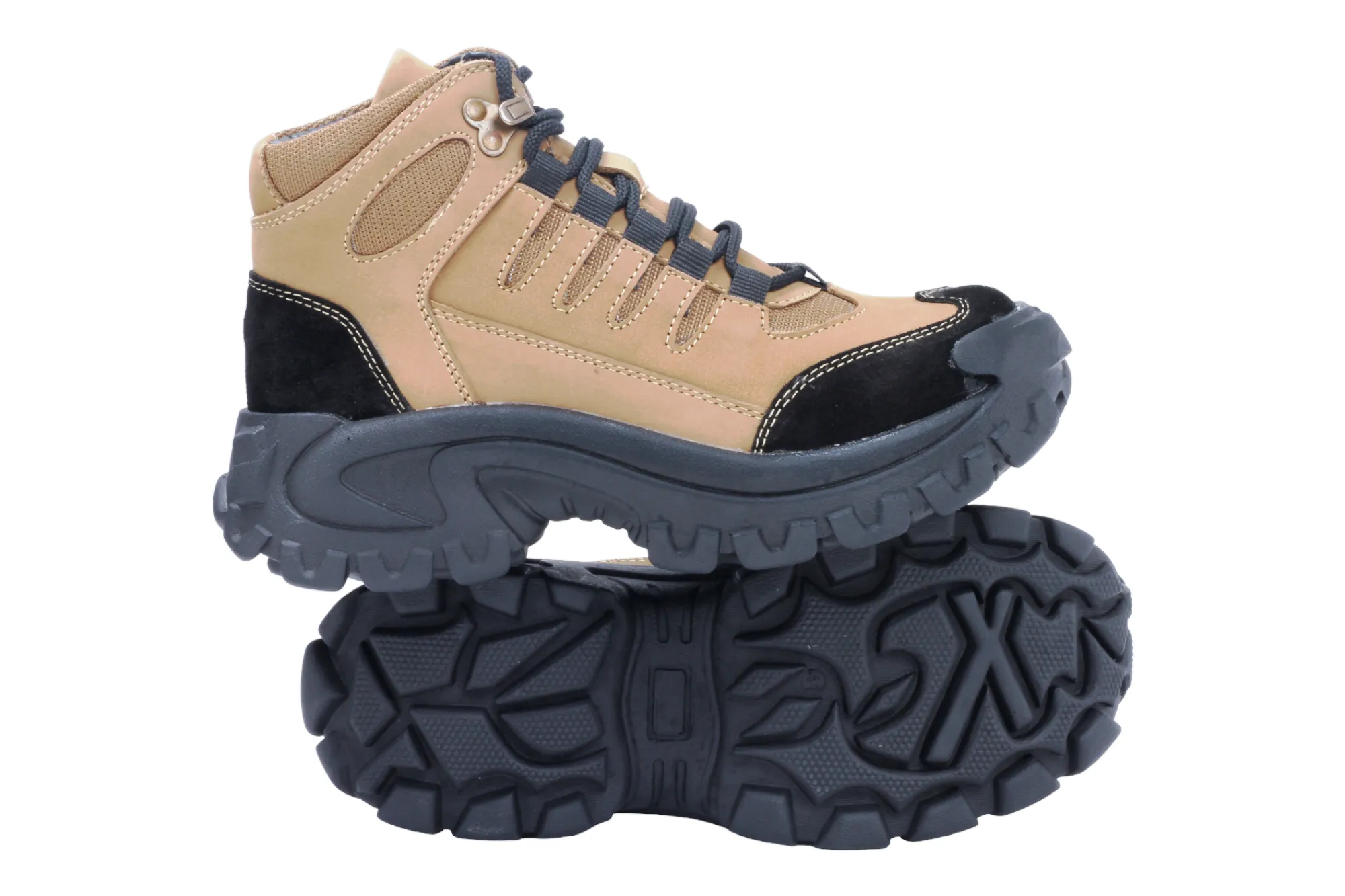 Herren High Ankle Leder Freizeitschuhe 95946