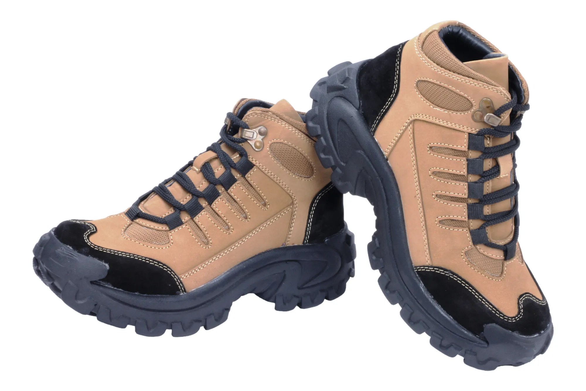 Herren High Ankle Leder Freizeitschuhe 95946