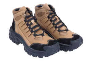 Herren High Ankle Leder Freizeitschuhe 95946