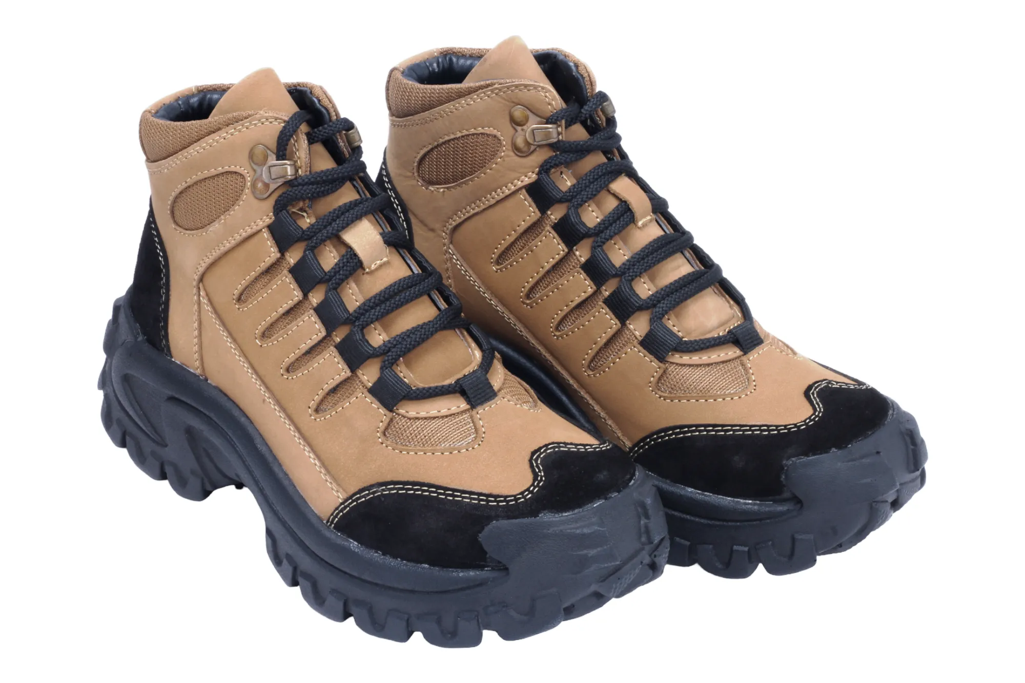Herren High Ankle Leder Freizeitschuhe 95946