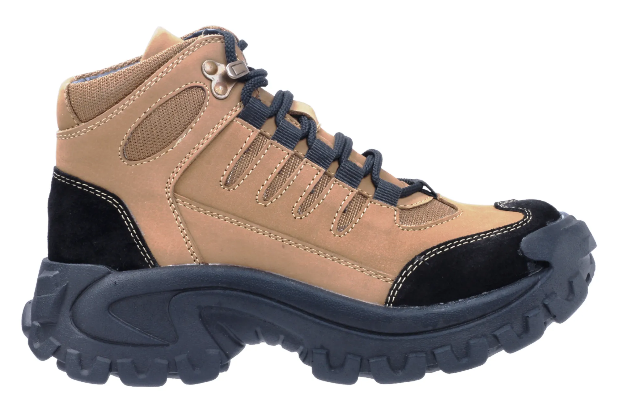 Herren High Ankle Leder Freizeitschuhe 95946