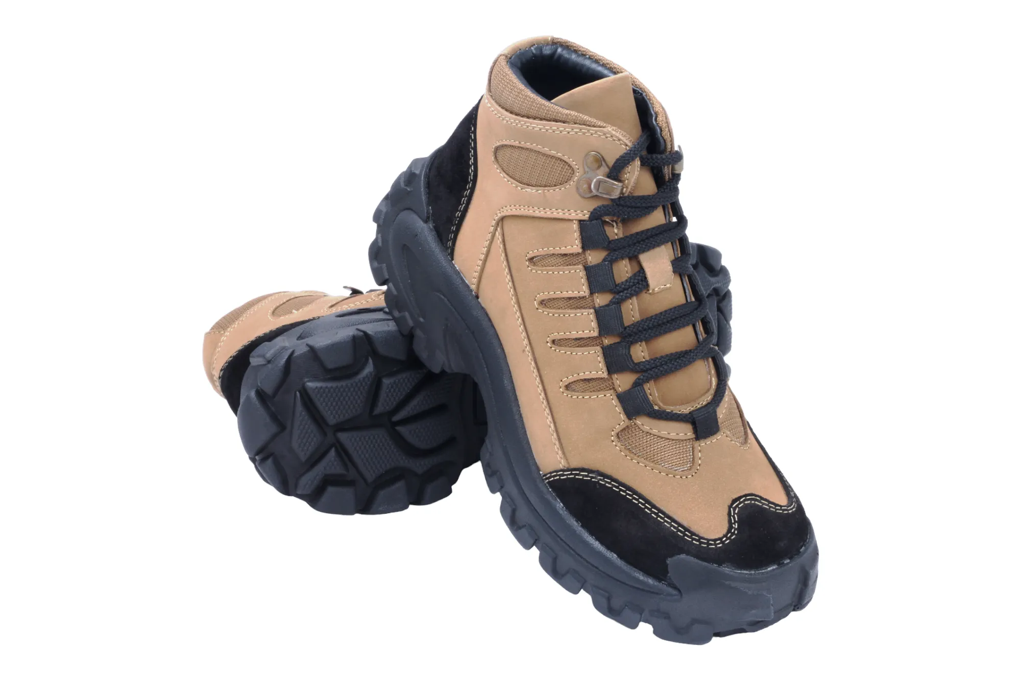 Herren High Ankle Leder Freizeitschuhe 95946