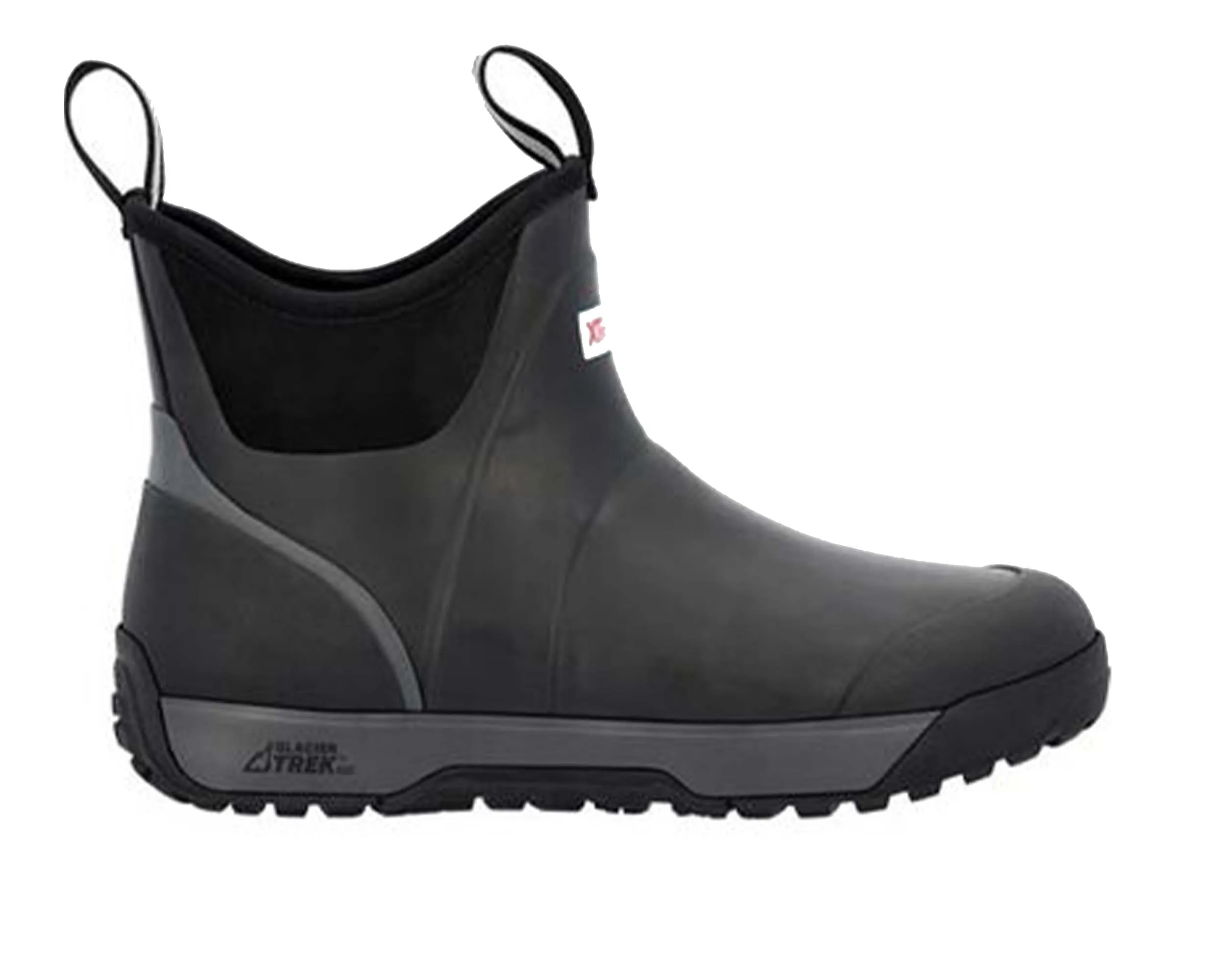 Herren Gummistiefel mit Eis-Fleece-Futter und Knöchelhöhe für das Deck