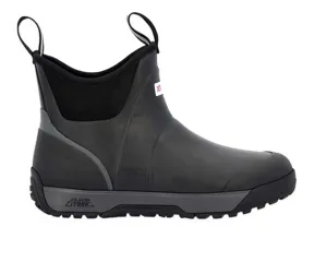 Herren Gummistiefel mit Eis-Fleece-Futter und Knöchelhöhe für das Deck