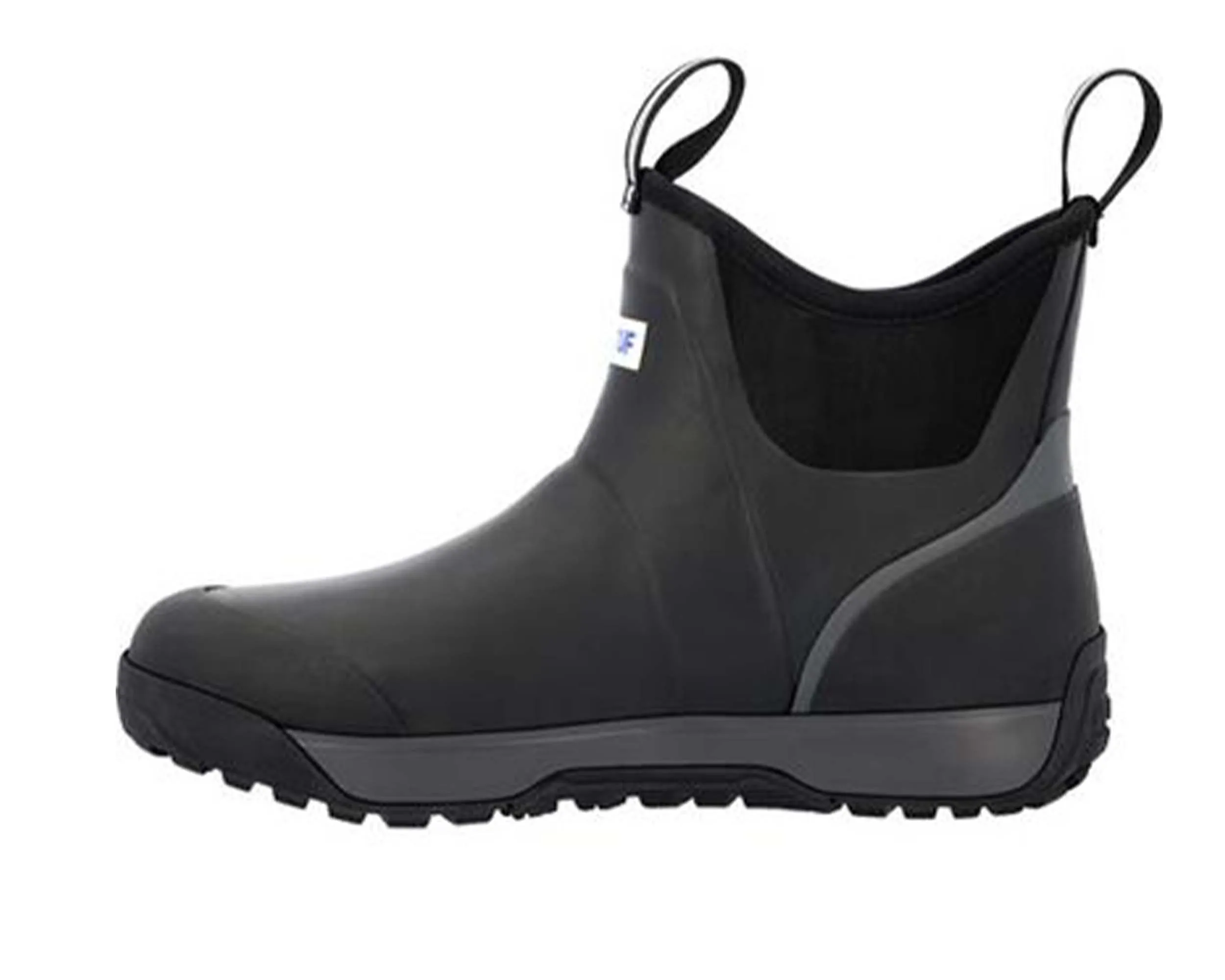Herren Gummistiefel mit Eis-Fleece-Futter und Knöchelhöhe für das Deck