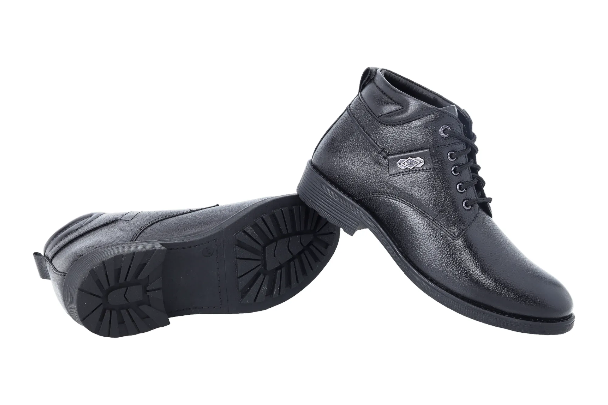 Herren Leder Casual Boots Schuh 38011
