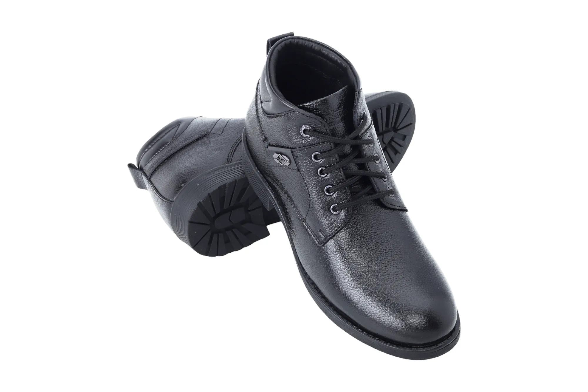 Herren Leder Casual Boots Schuh 38011