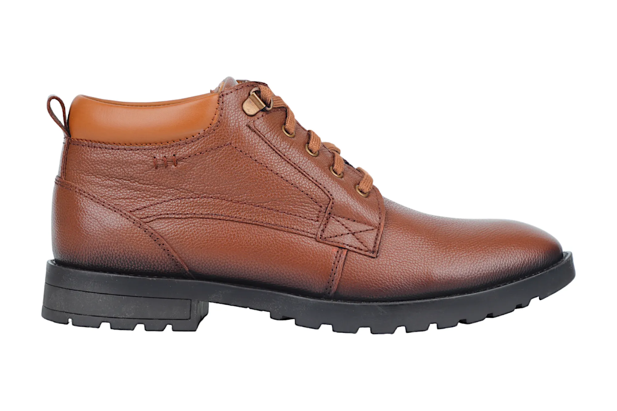 Herren Leder Stiefel Casual Schuh 38017