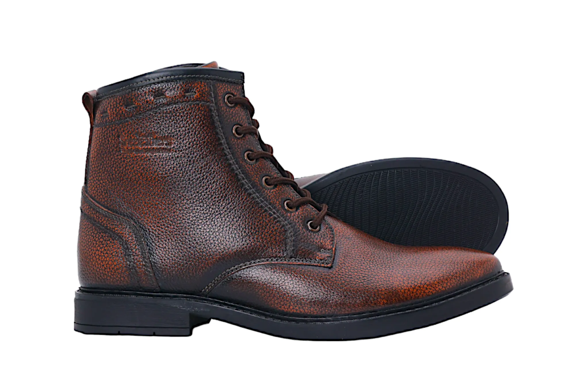 Herren Leder Casual Boots Schuh 38021