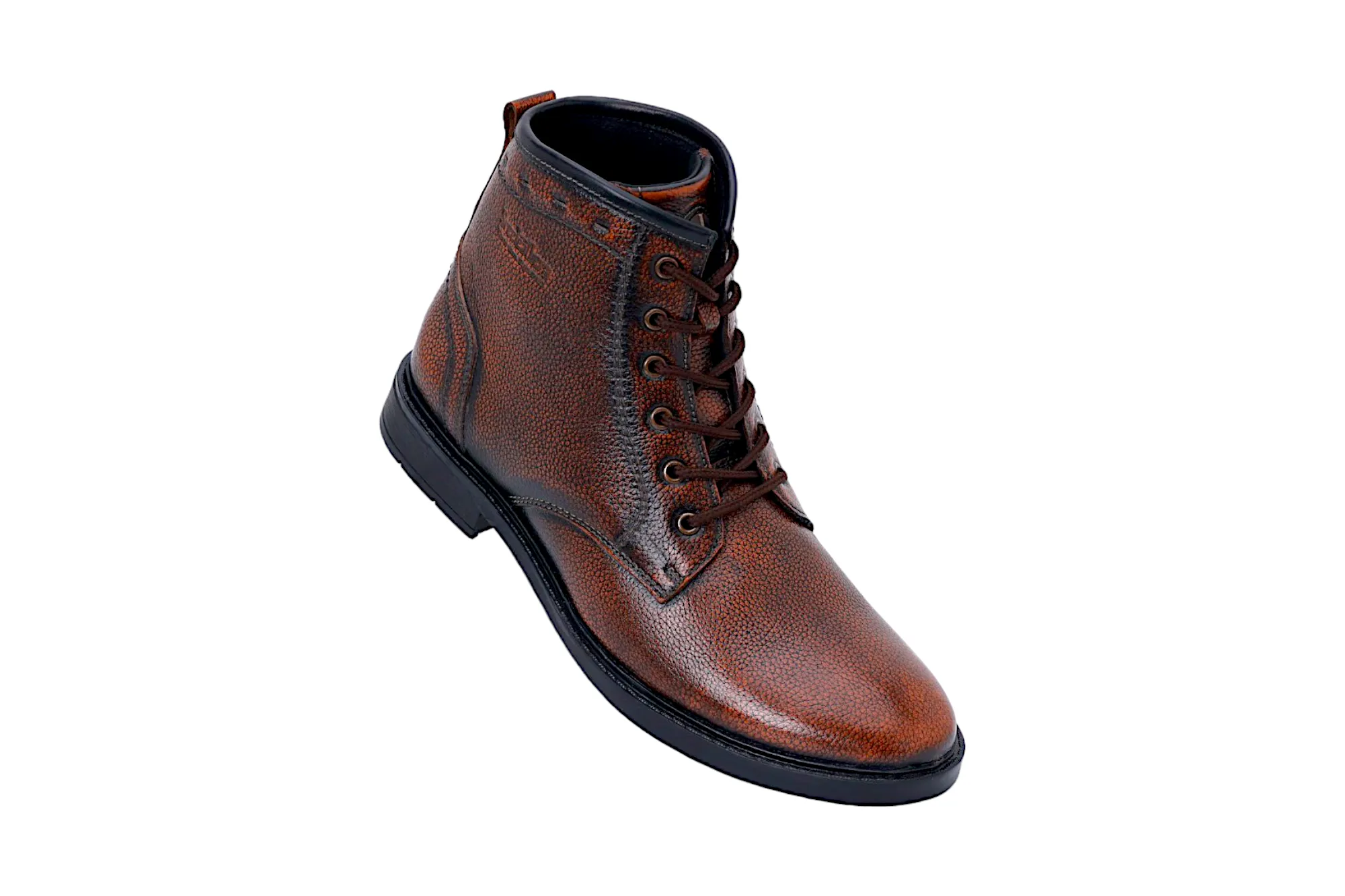 Herren Leder Casual Boots Schuh 38021