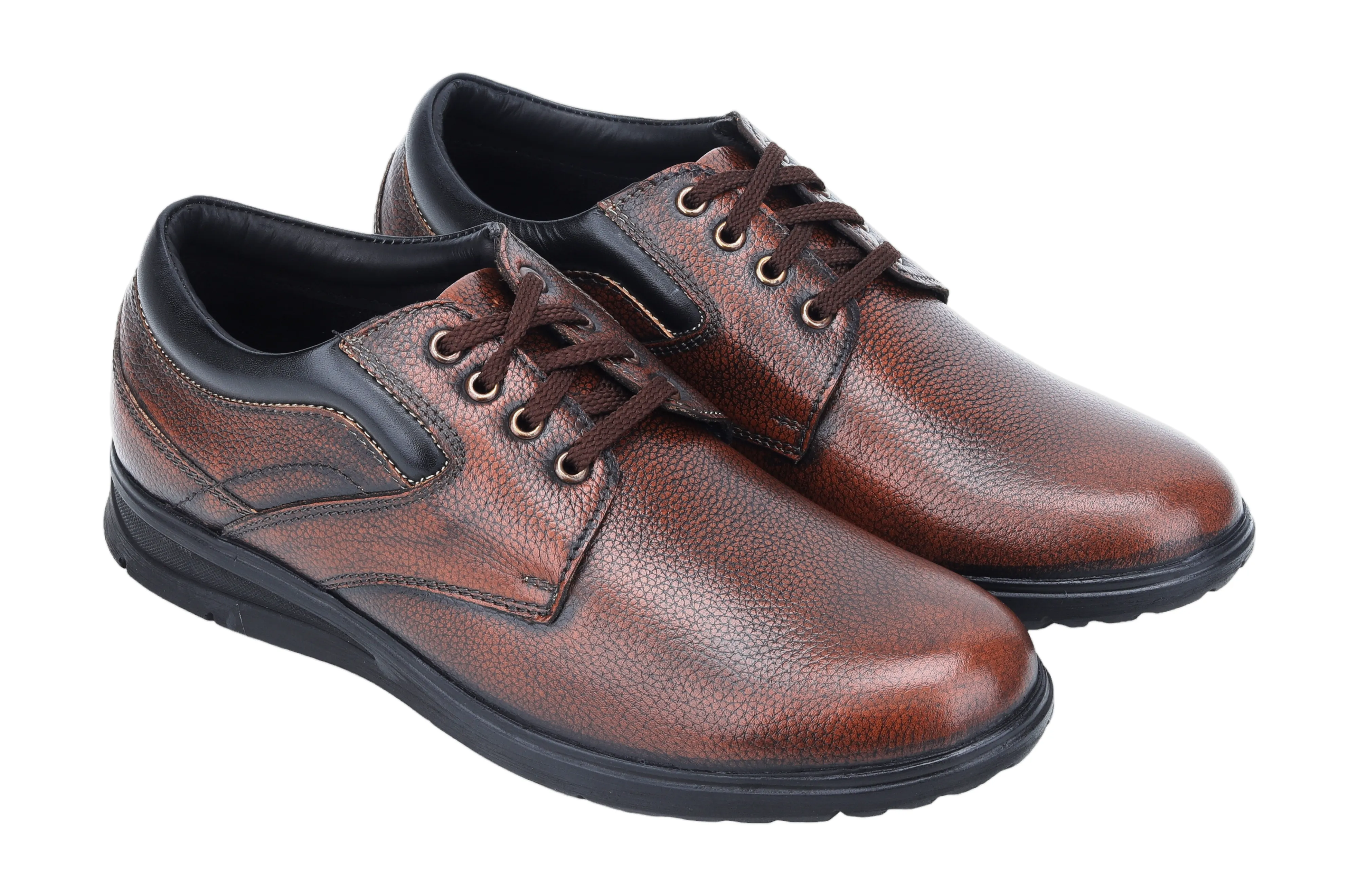 Herren Leder Freizeitschuhe 38009