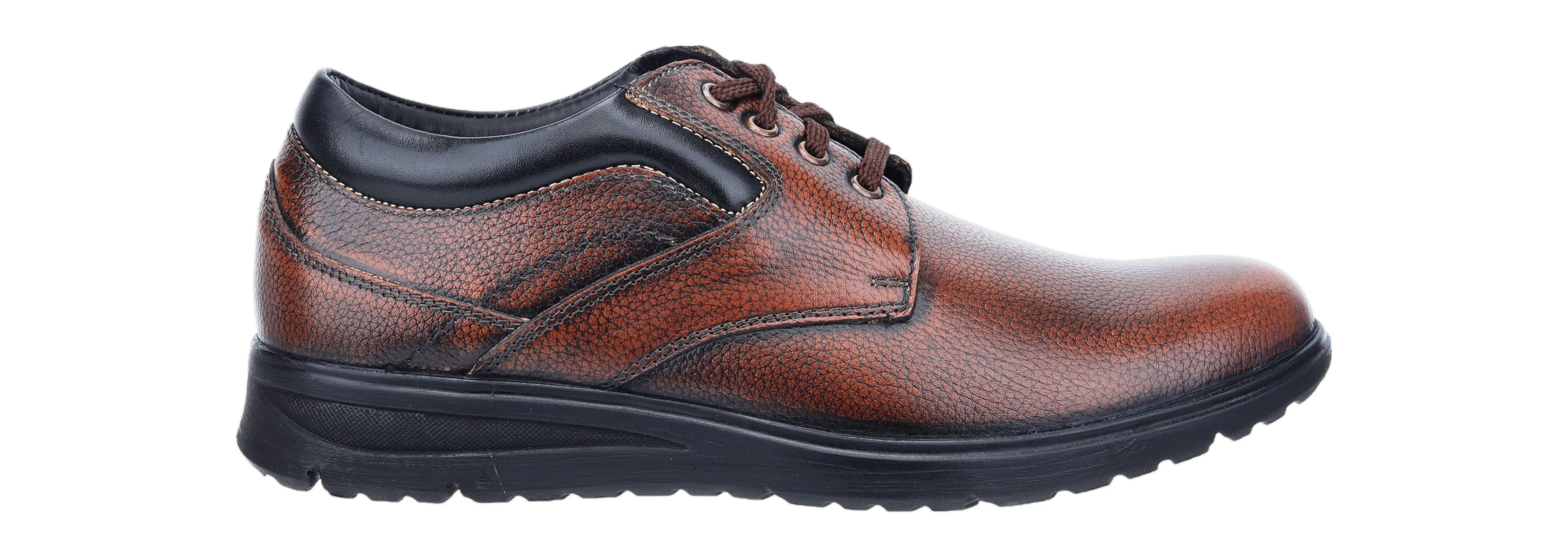 Herren Leder Freizeitschuhe 38009