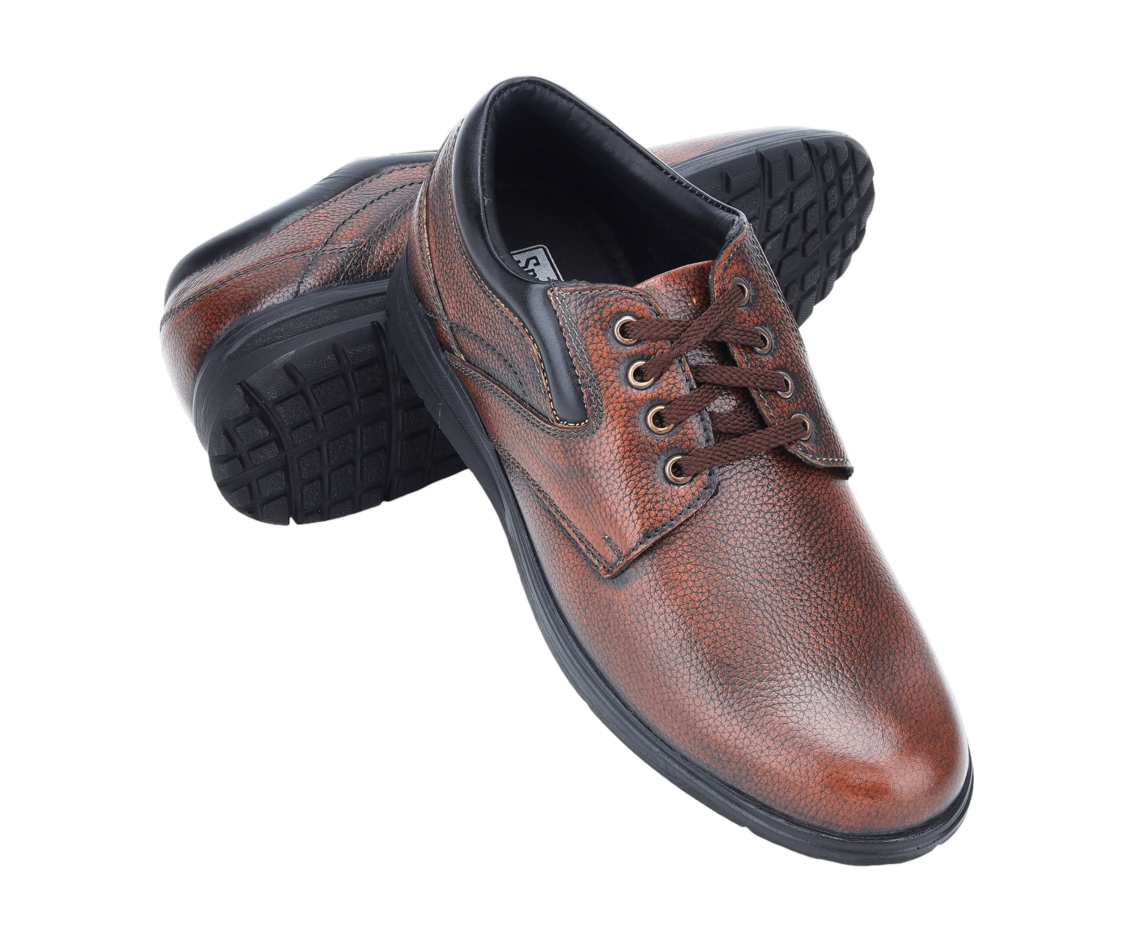 Herren Leder Freizeitschuhe 38009