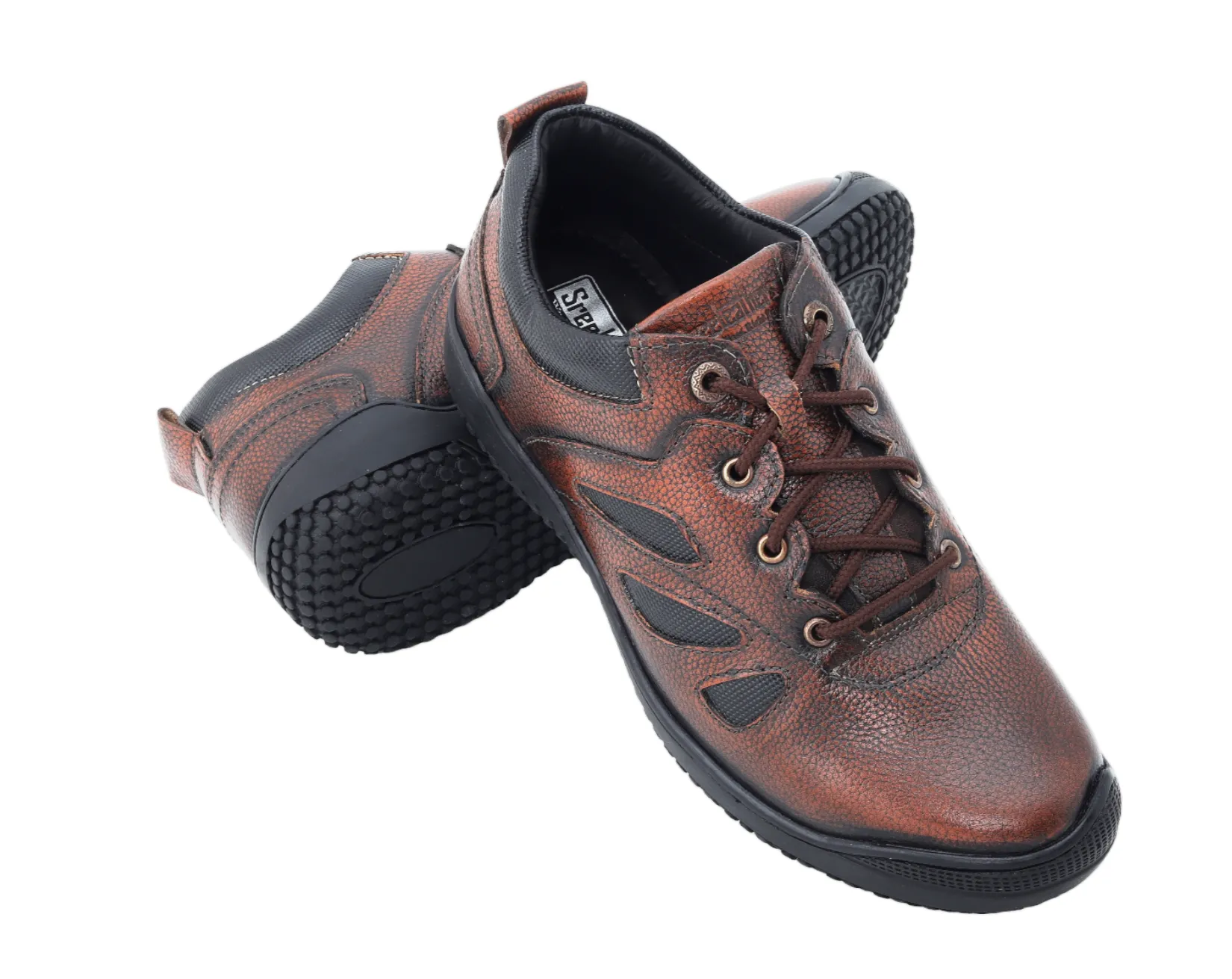 Herren Leder Freizeitschuhe 38010