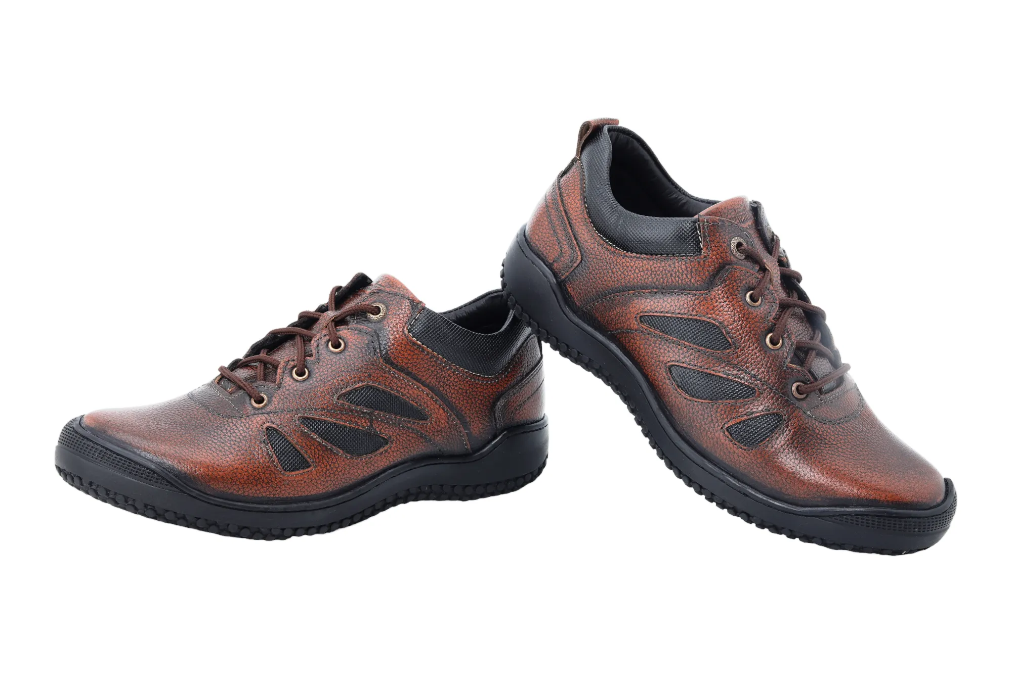 Herren Leder Freizeitschuhe 38010