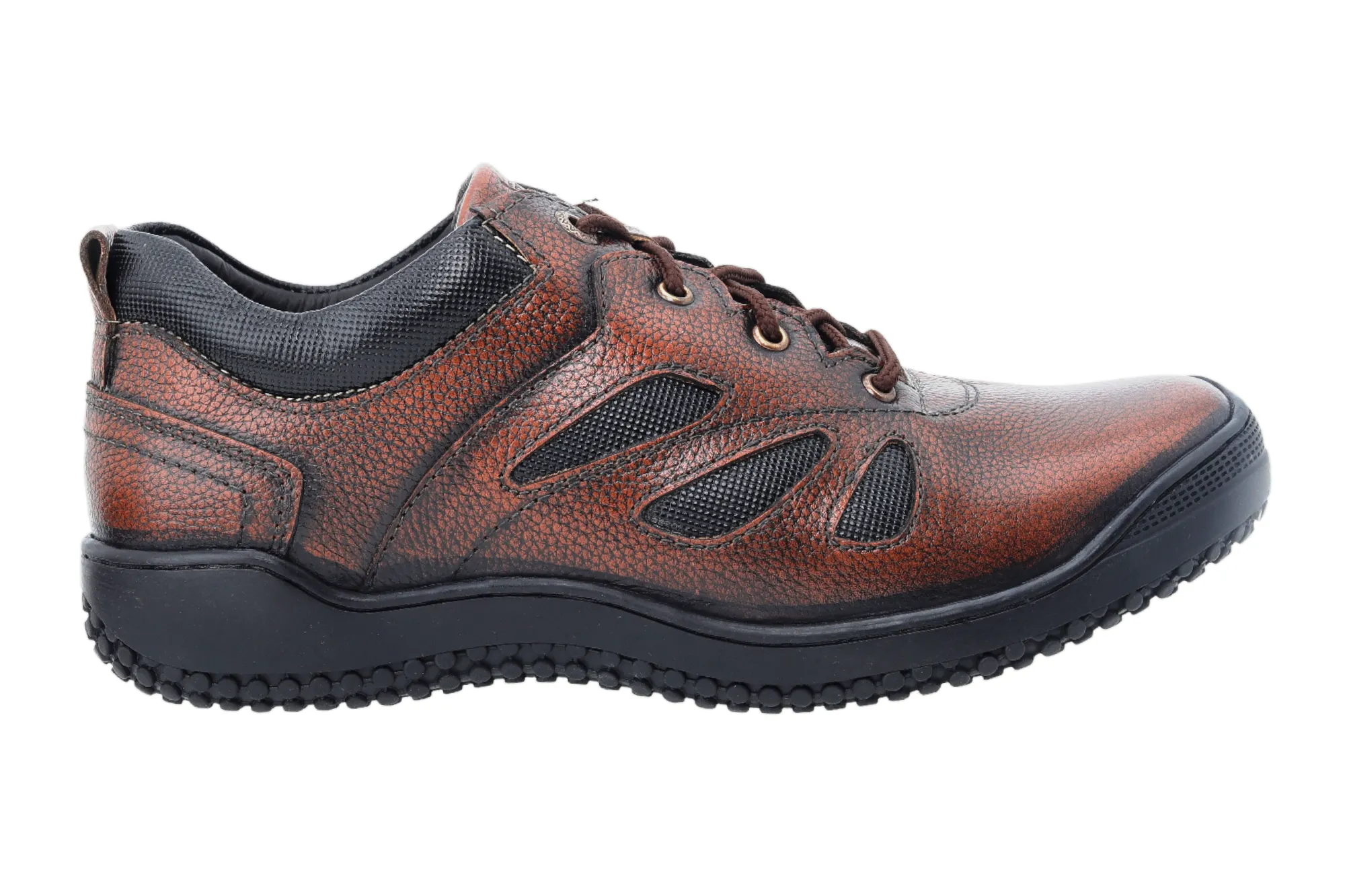 Herren Leder Freizeitschuhe 38010