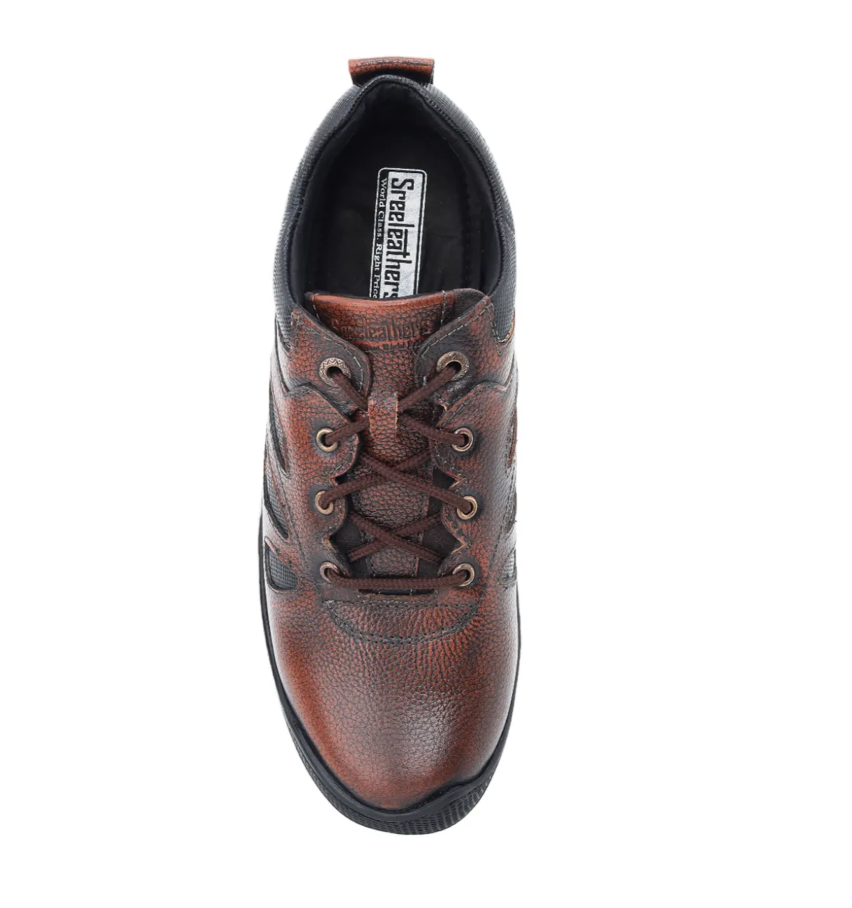 Herren Leder Freizeitschuhe 38010