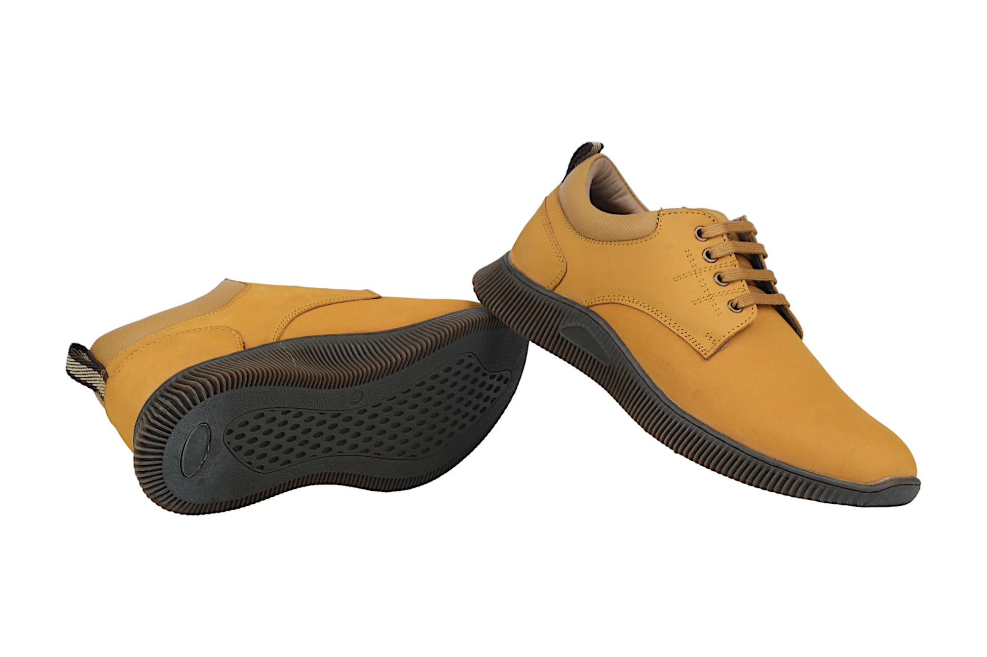 Herren Leder Freizeitschuhe 38018