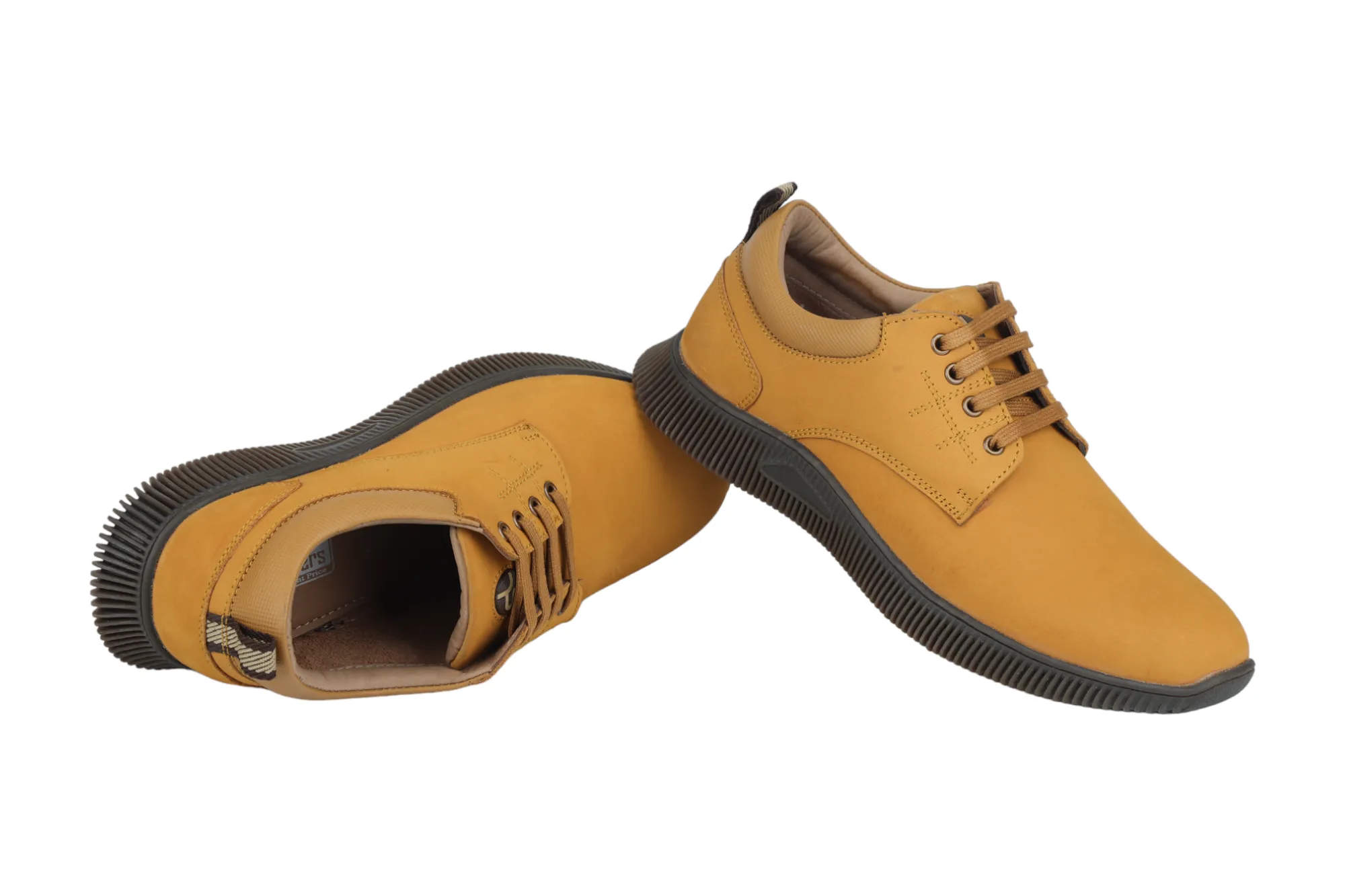 Herren Leder Freizeitschuhe 38018