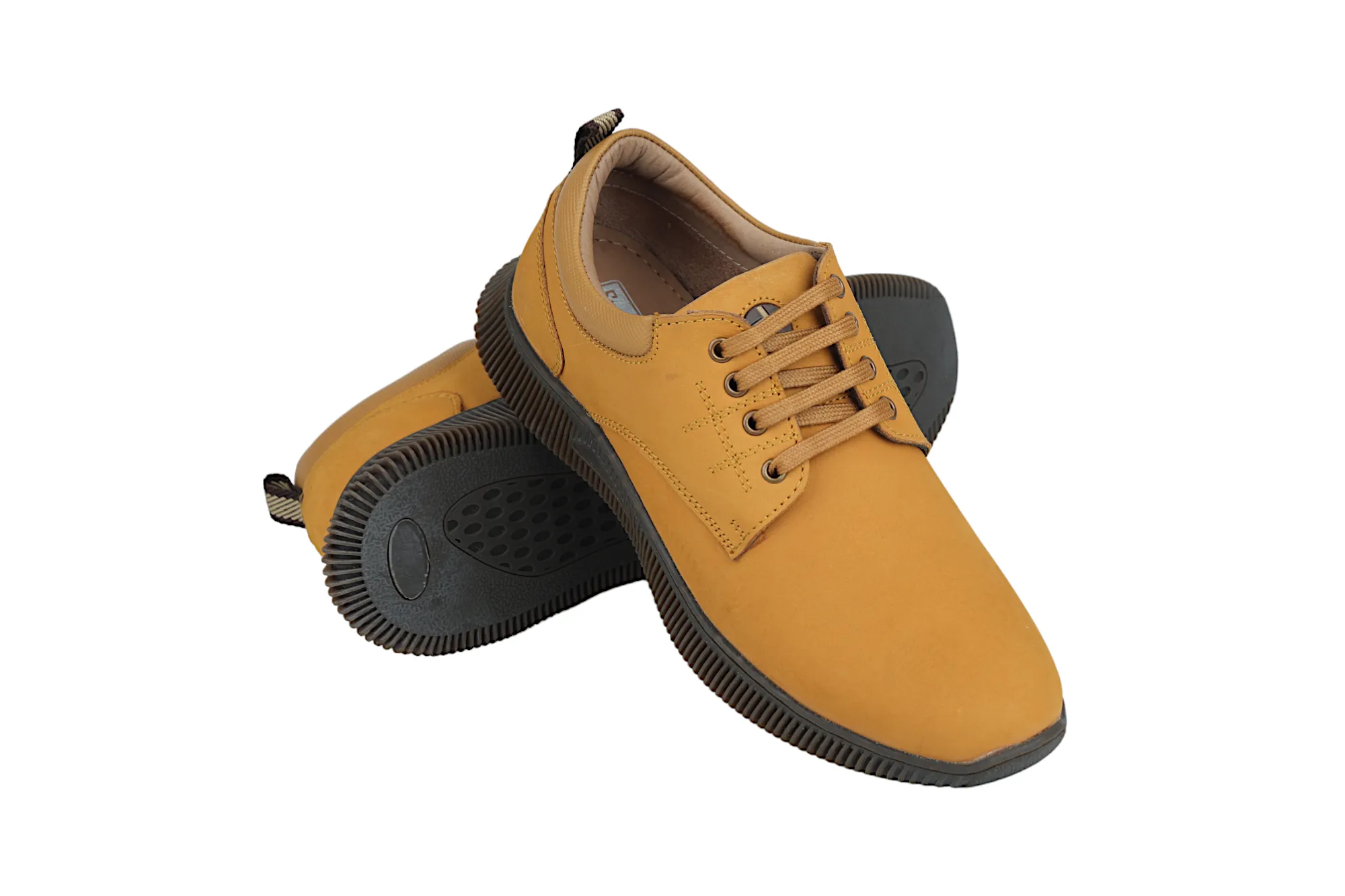 Herren Leder Freizeitschuhe 38018