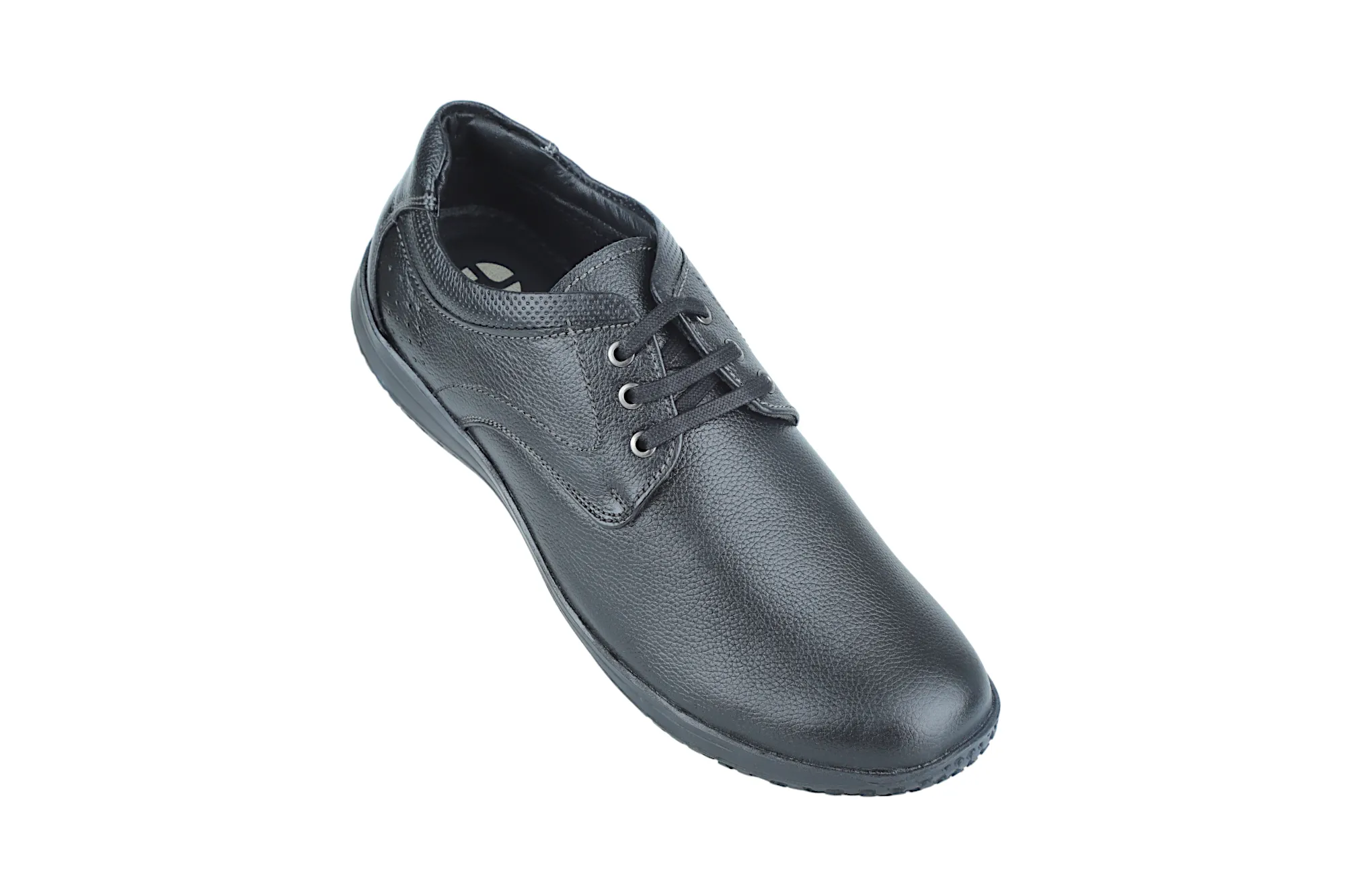 Herren Leder Freizeitschuhe 58028