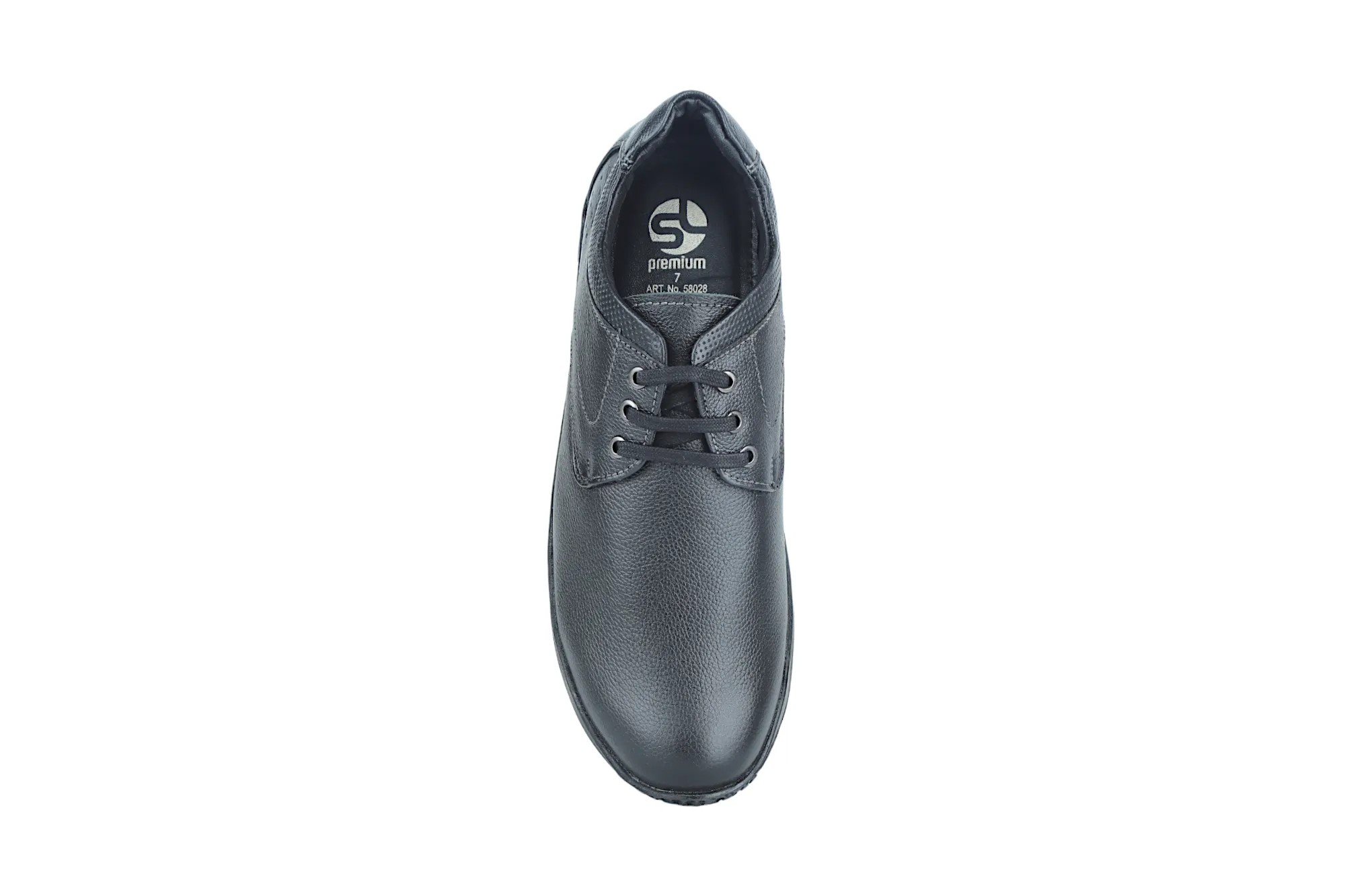 Herren Leder Freizeitschuhe 58028