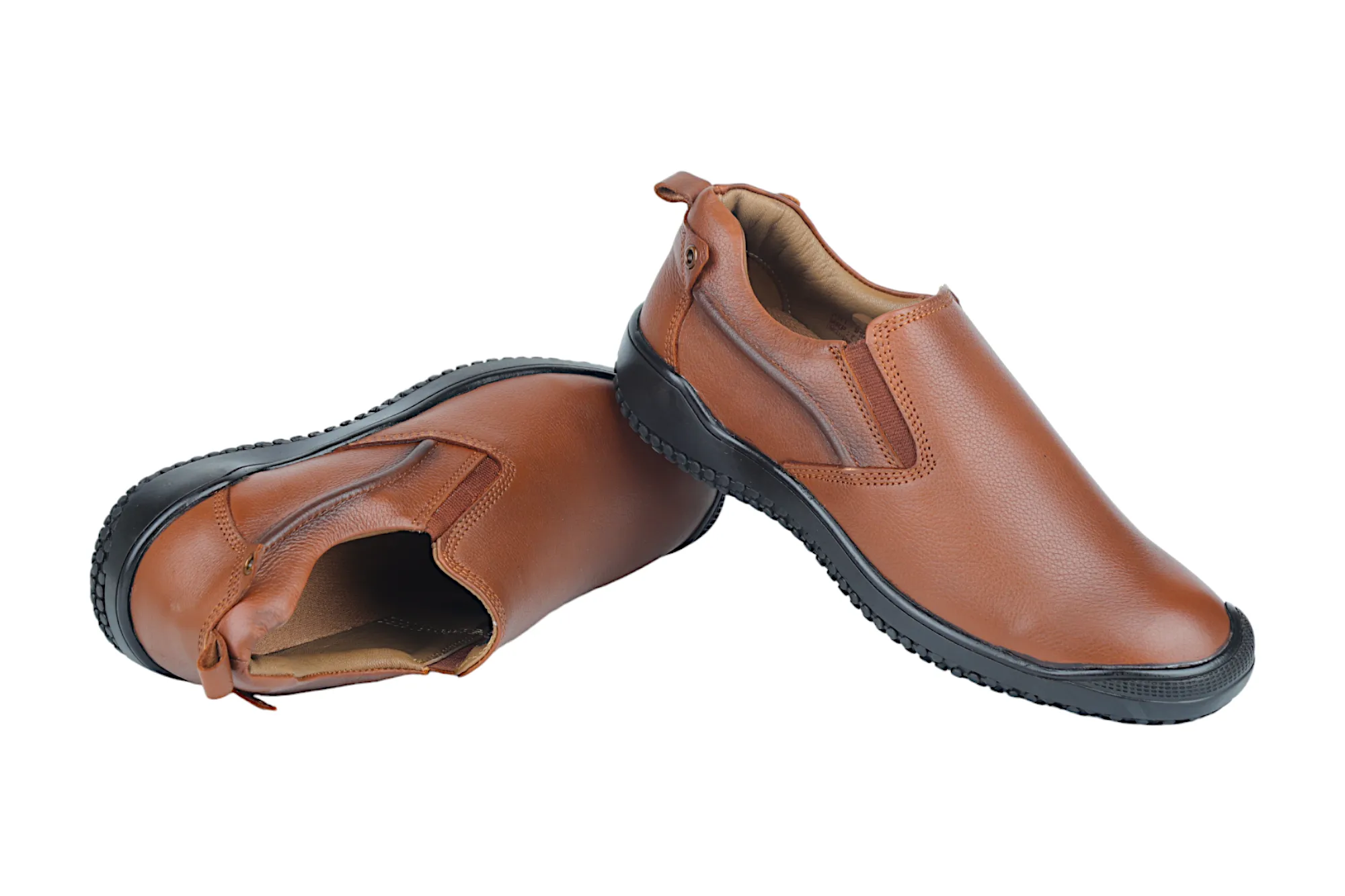 Herren Leder Freizeitschuhe 910505