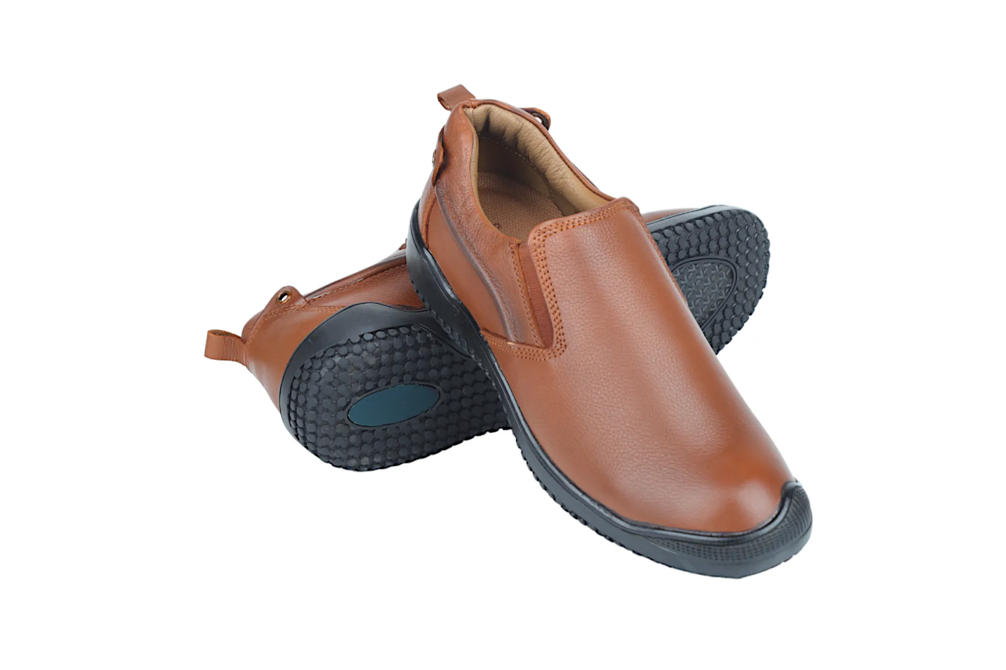 Herren Leder Freizeitschuhe 910505