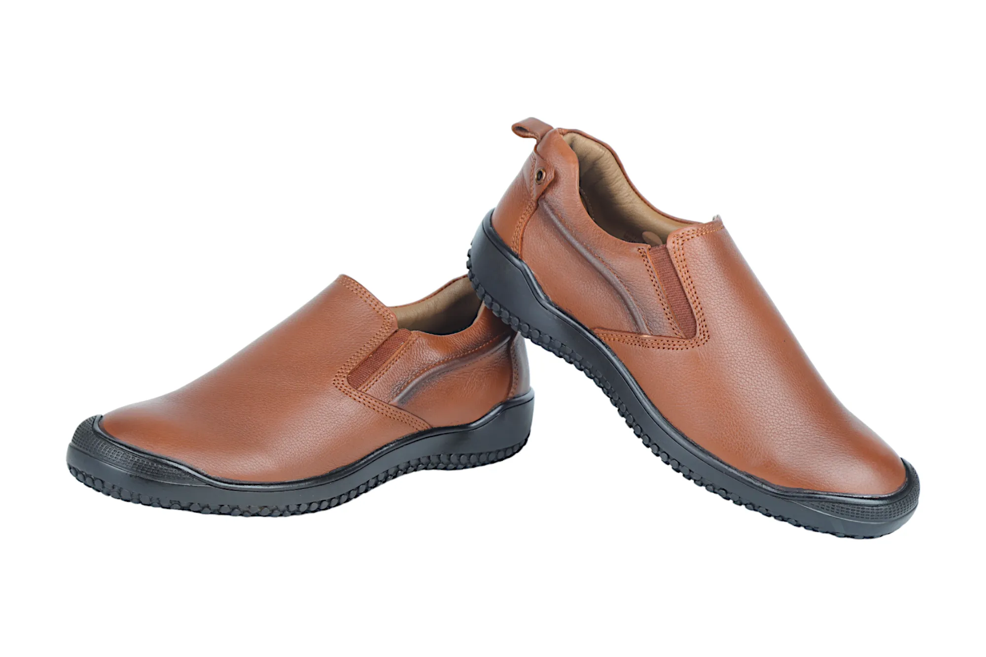 Herren Leder Freizeitschuhe 910505