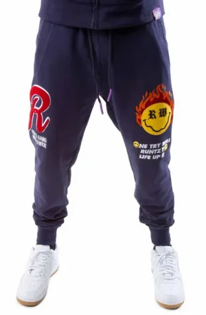 Herren Life Joggerhose in Marineblau