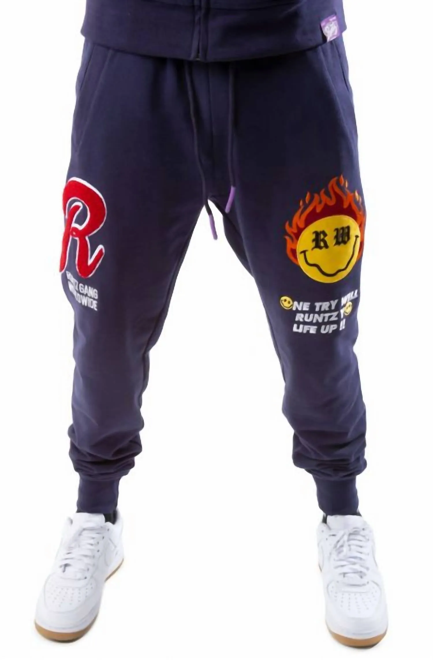 Herren Life Joggerhose in Marineblau