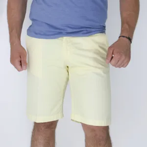 Herren Basic Klassisch geschnittene Shorts, Gelb