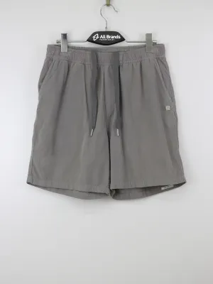 Herren Ripp-Strick Schlupfshorts, Grau